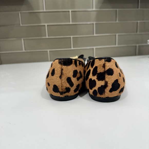 Cole Haan Cheetah Print Flats with Black Accent - Picture 3 of 4